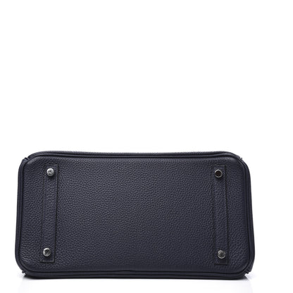 Hermes Togo Birkin 30 Bleu Nuit 5 of 36