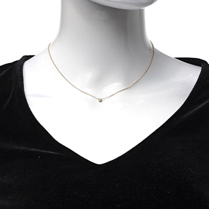 Cartier 18K Pink Gold Diamond SM D'Amour Pendant Necklace 2 of 5