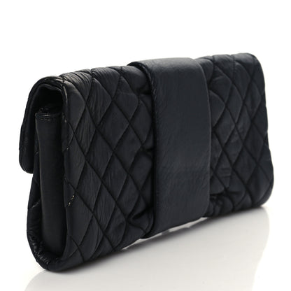 Chanel Sheepskin Mademoiselle Clutch Black 3 of 10