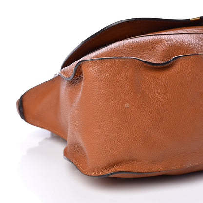 Chloe Calfskin Large Marcie Satchel Tan 5 of 12