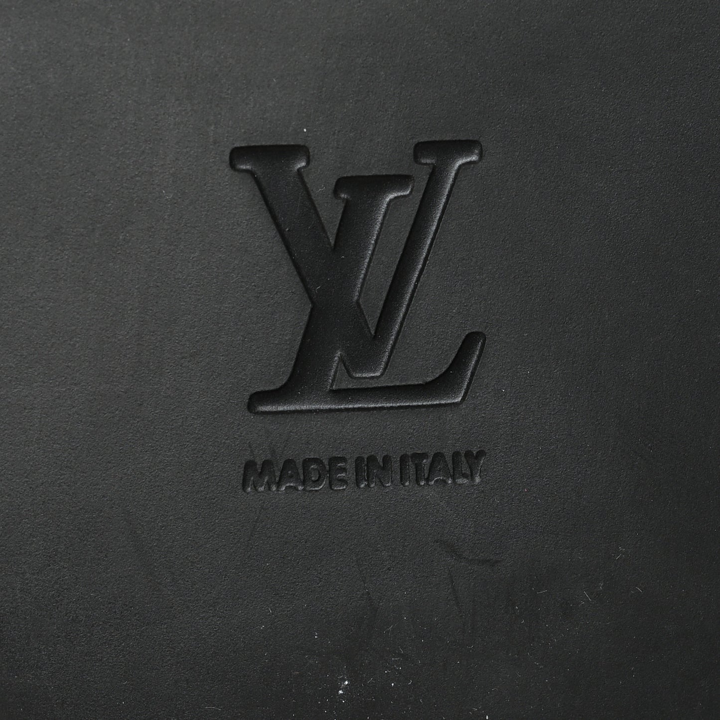 X NBA Calfskin Monogram Embossed Miami Mule 11 Black