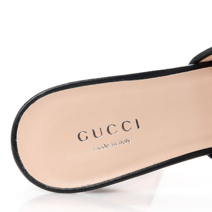 Gucci Malaga Kid Platform Sandals 37 Black 7 of 9