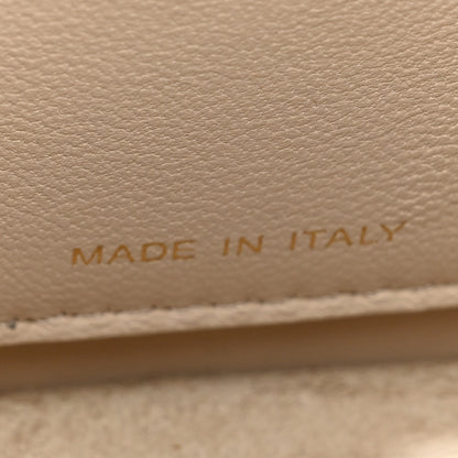 Fendi Vitello King Shiny Nappa Intreccio Petite Peekaboo I SEE U Satchel Camelia 8 of 16