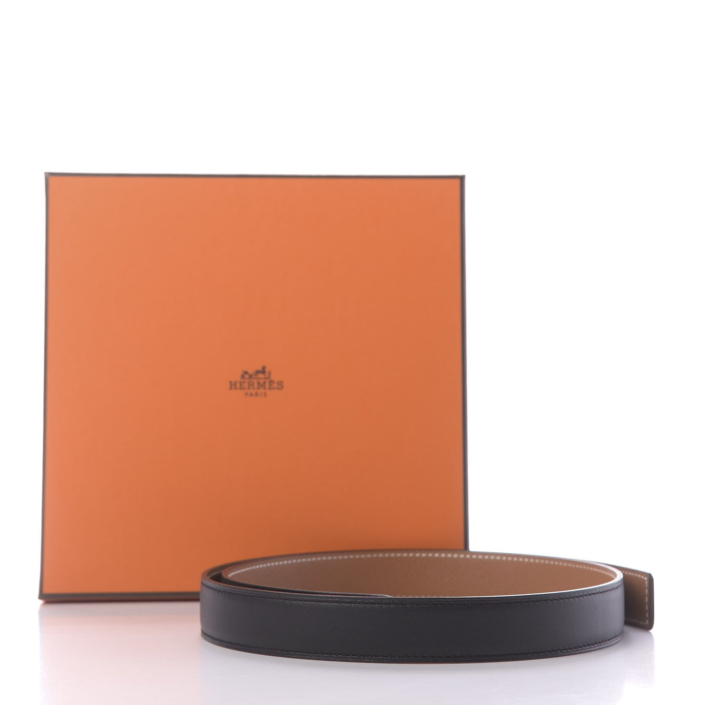 Swift Epsom 24mm Belt Strap 80 Black Gold