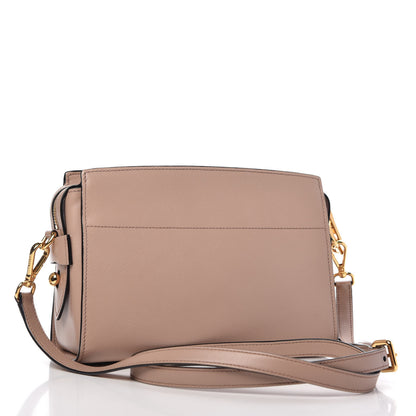 Prada Saffiano City Calfskin Esplanade Crossbody Bag Cipria 3 of 9