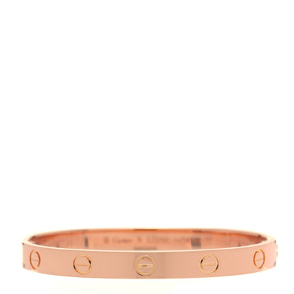 Cartier 18K Pink Gold LOVE Bracelet 16 1 of 7