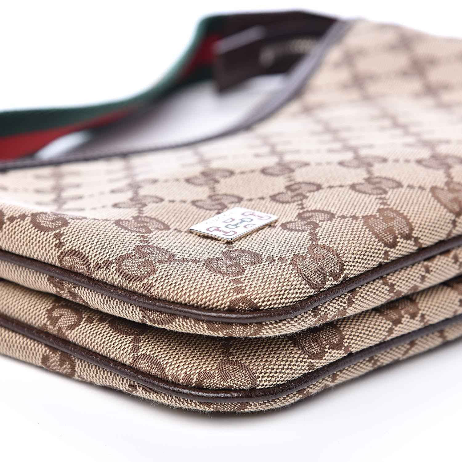 Gucci Monogram Medium Pop Hobo Dark Brown 8 of 9