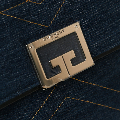 Givenchy Denim Small ID Flap Blue 6 of 8