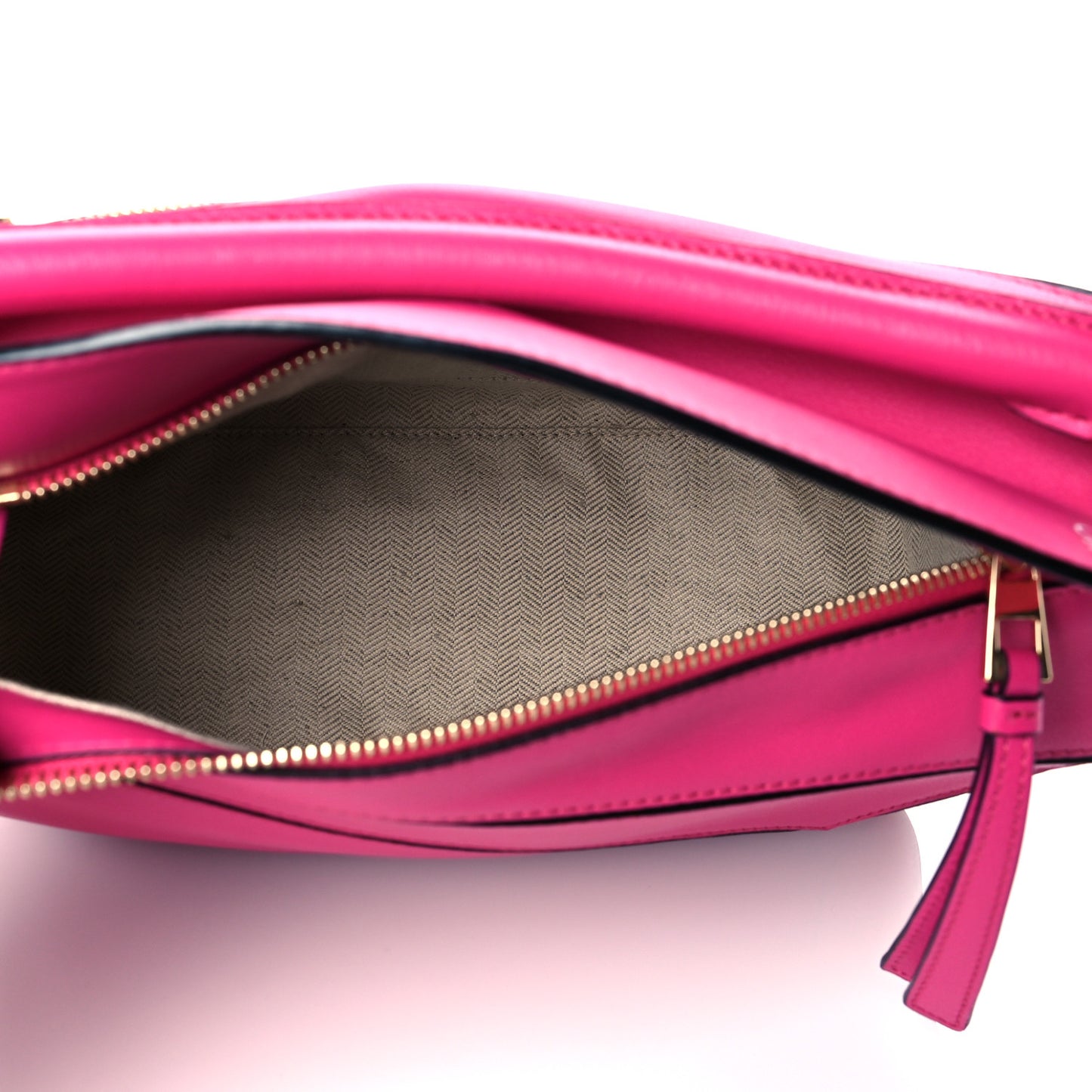 Calfskin Small Puzzle Bag Fuchsia
