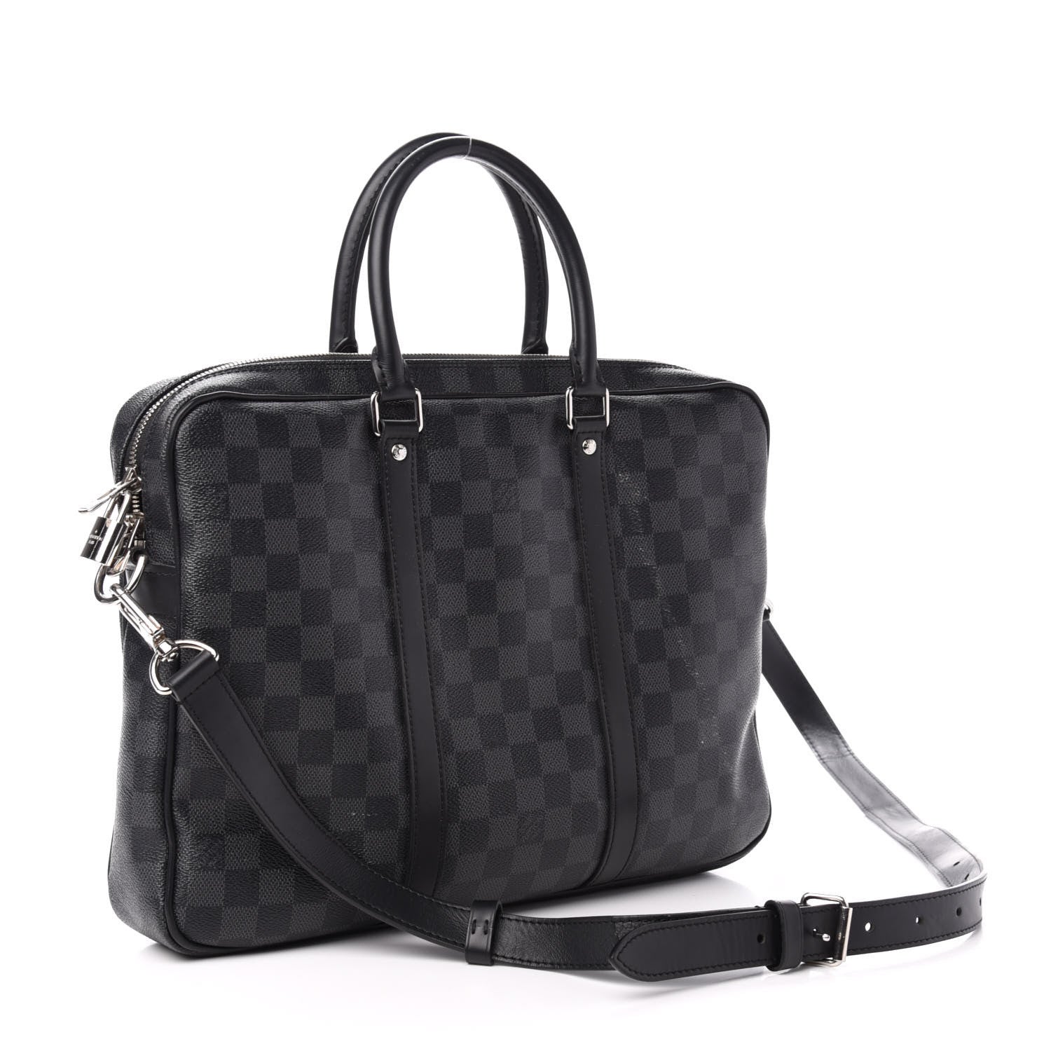Louis Vuitton Damier Graphite Porte Documents Voyage PM 4 of 16
