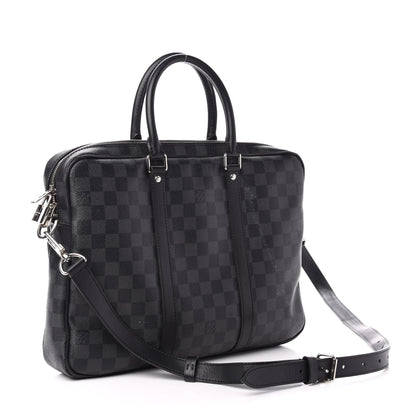 Louis Vuitton Damier Graphite Porte Documents Voyage PM 4 of 16