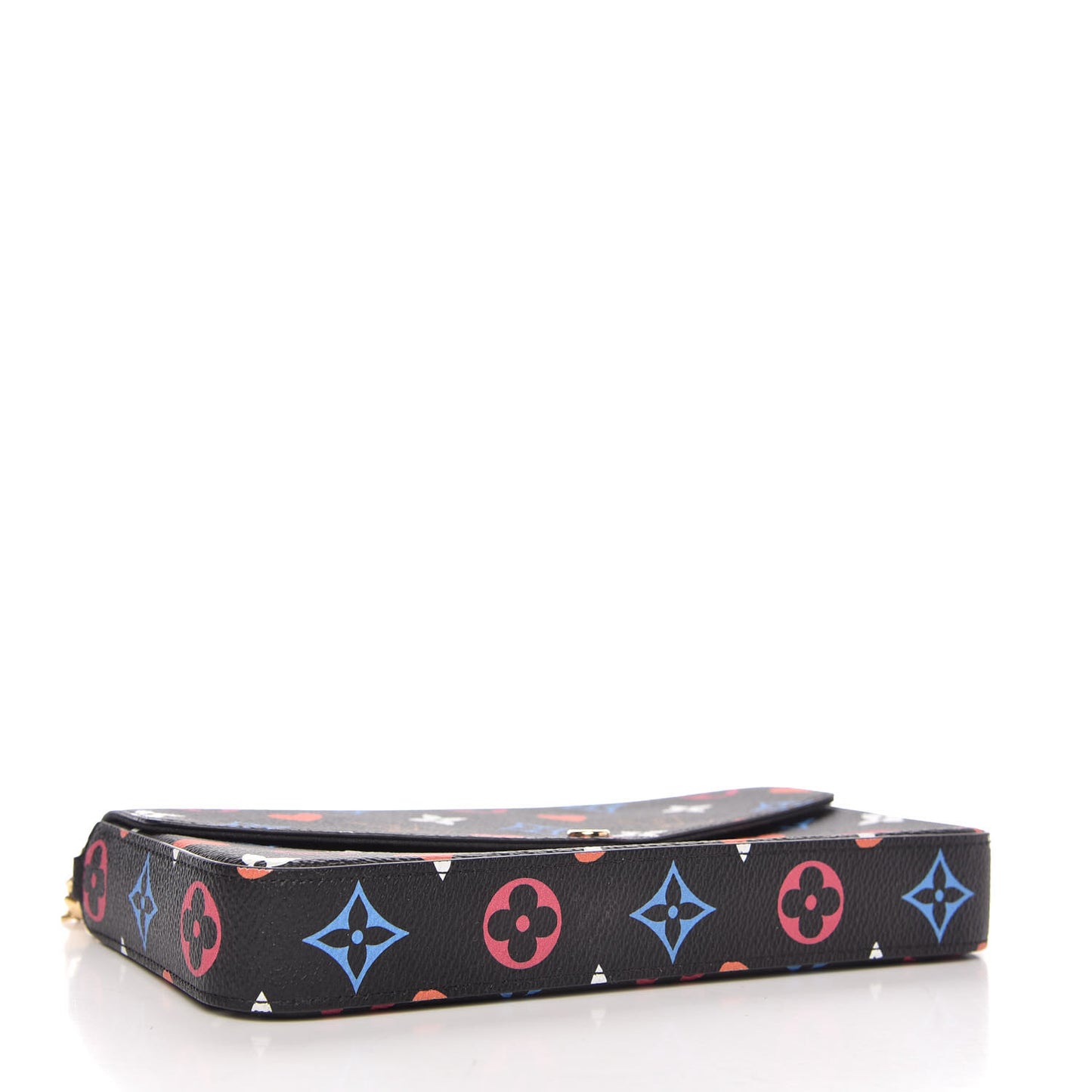 Game On Felicie Chain Wallet Black