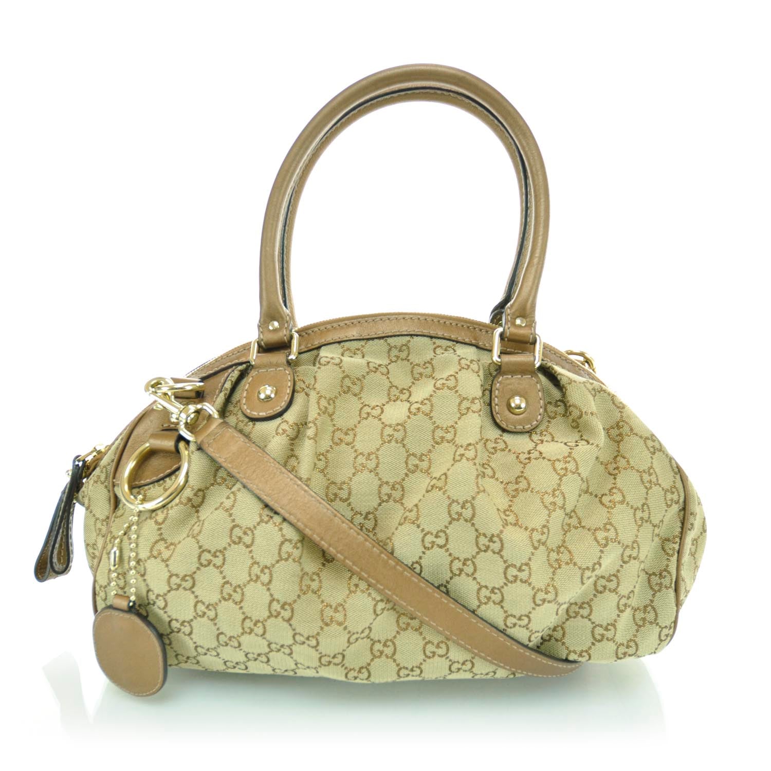 Gucci Monogram Medium Sukey Boston 1 of 12