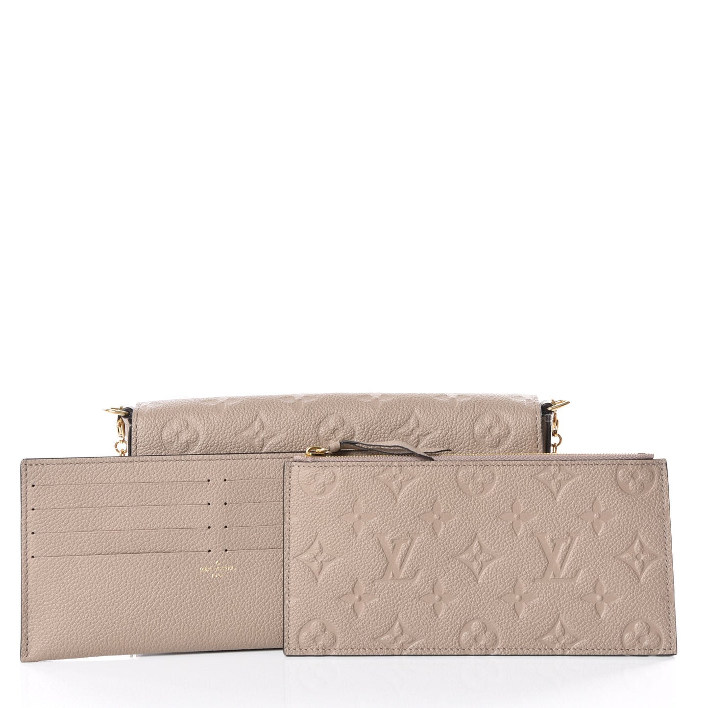 Empreinte Pochette Felicie Chain Wallet Tourterelle