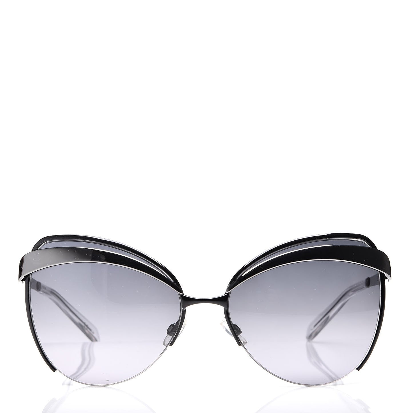 Ruthenium Dior Eyes 1 Sunglasses Black Gray