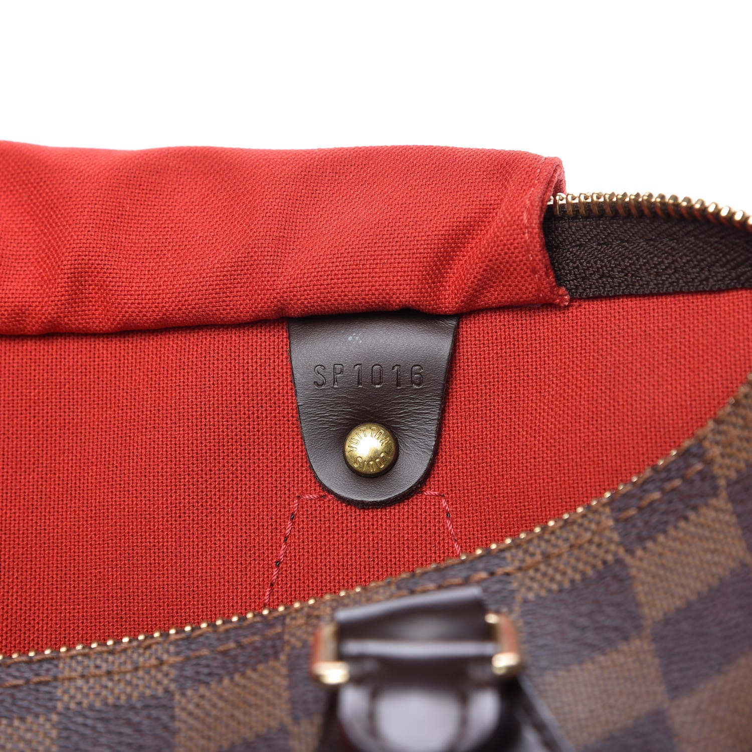 Louis Vuitton Damier Ebene Speedy 30 9 of 10