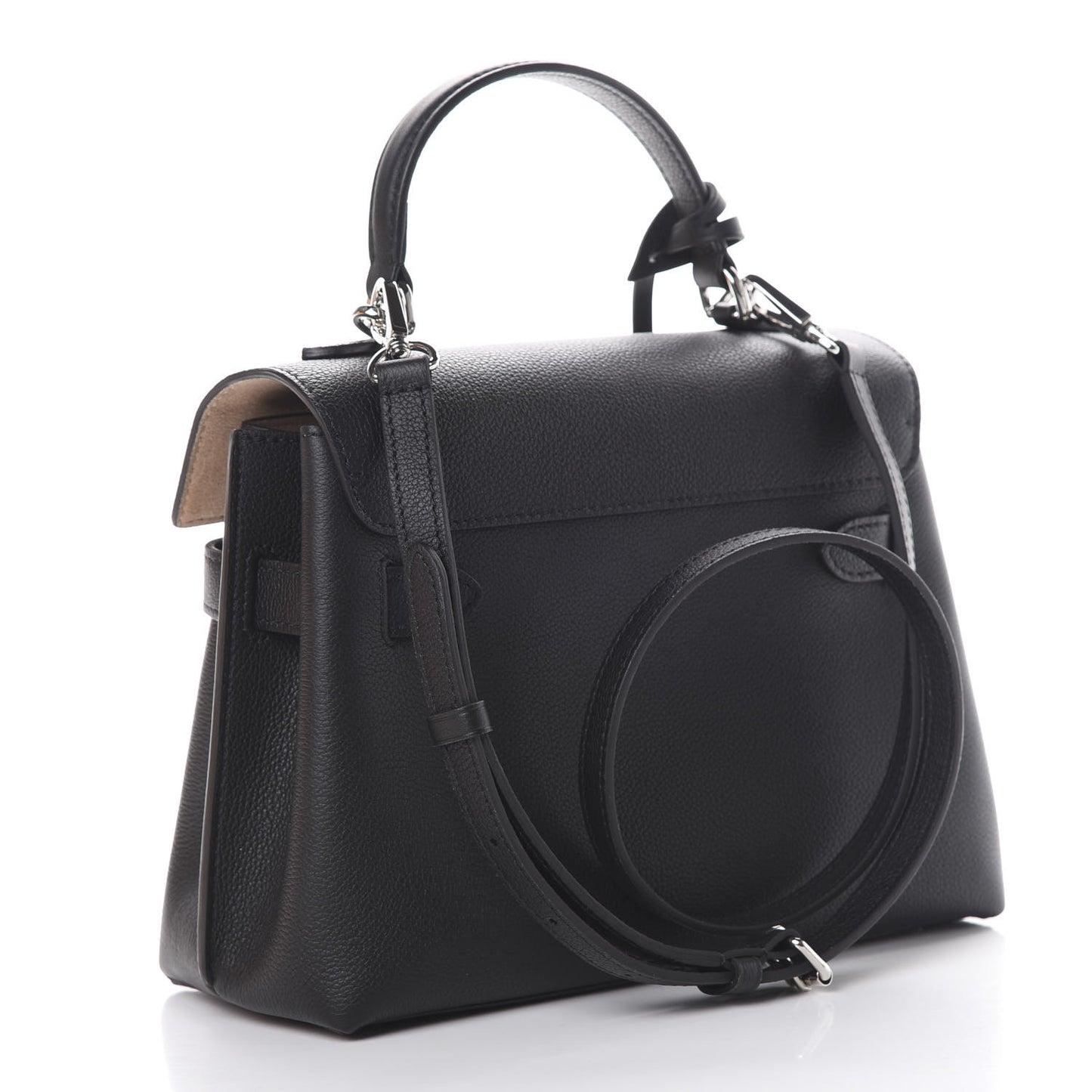Calfskin Lockme Ever BB Black