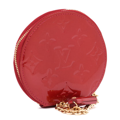 Louis Vuitton Vernis Animania Lapin Bunny Round Coin Purse Pomme D'Amour 3 of 6