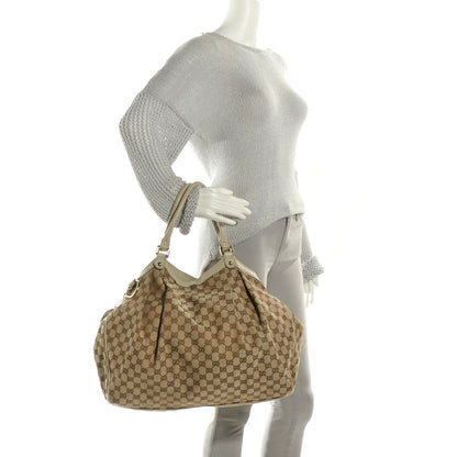 Gucci Monogram Large Sukey Tote Off White 2 of 7
