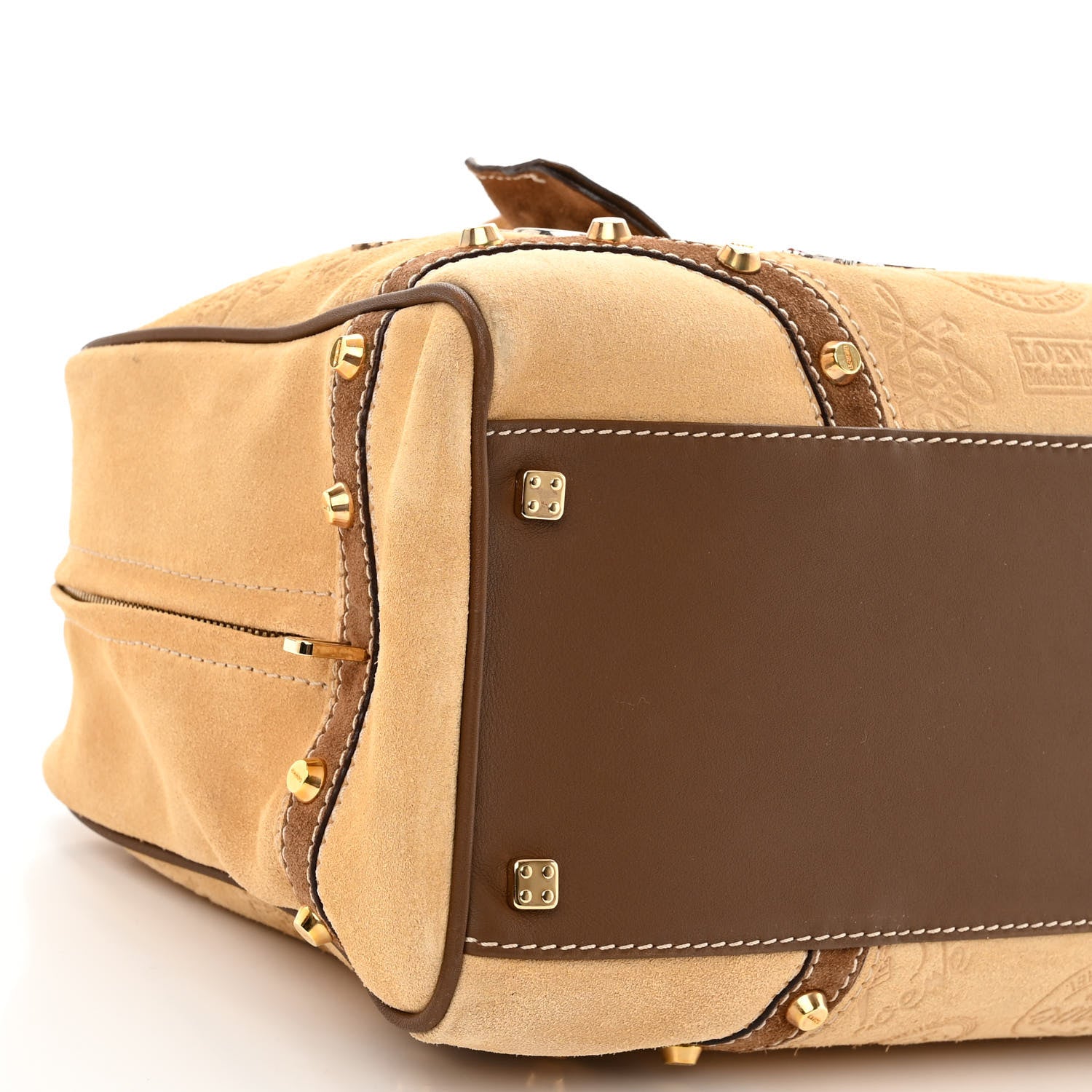 Loewe Suede Embellished 160 Anniversary Amazona Beige Brown 8 of 11