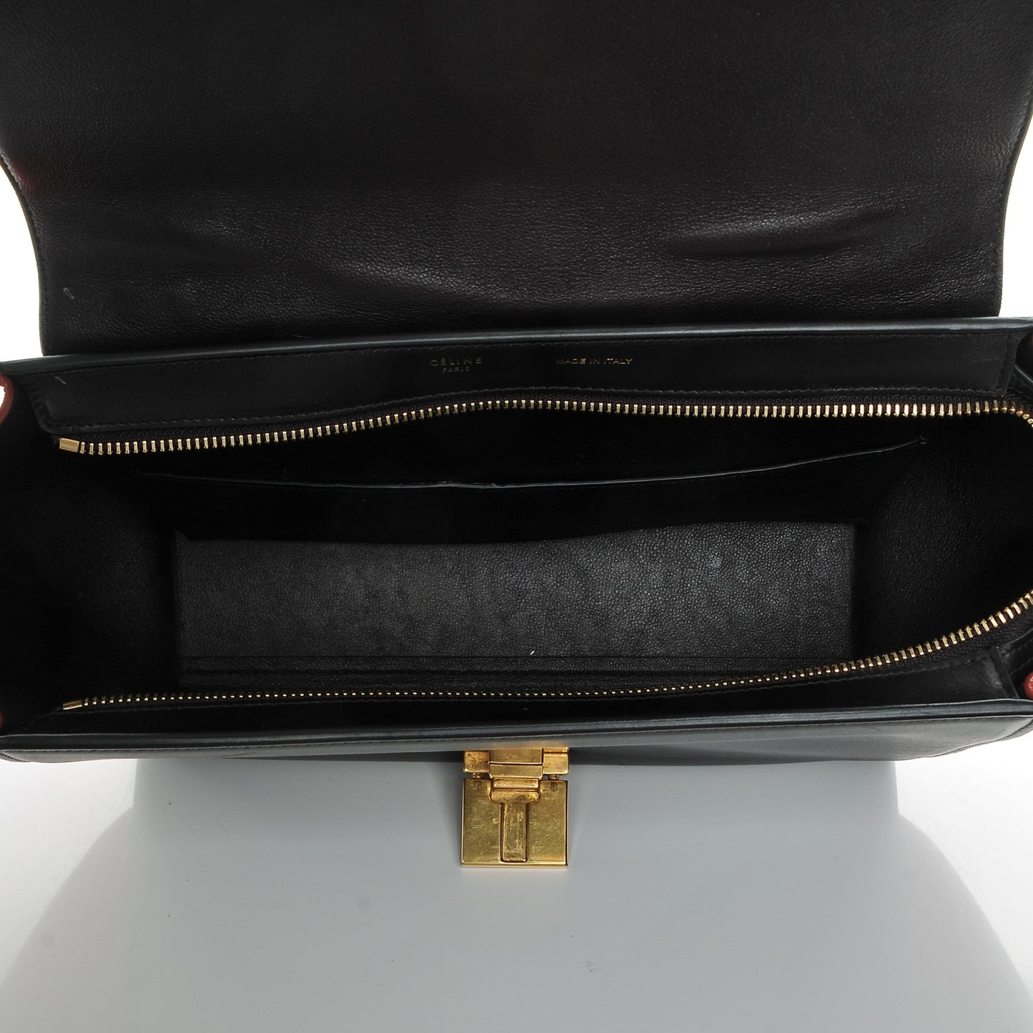 Bullhide Calfskin Small Tri-Color Trapeze