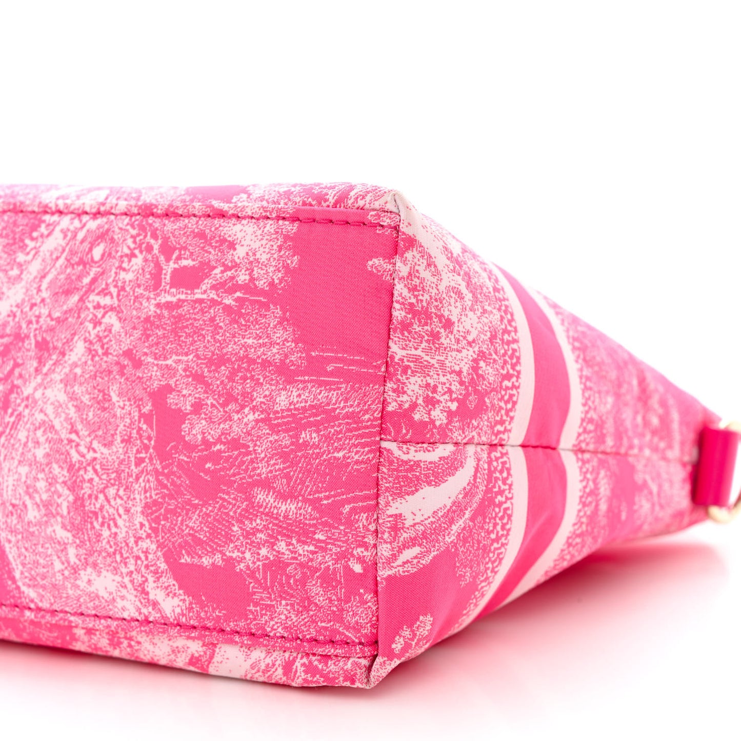 Canvas De Jouy Diortravel Nomad Pouch Pink