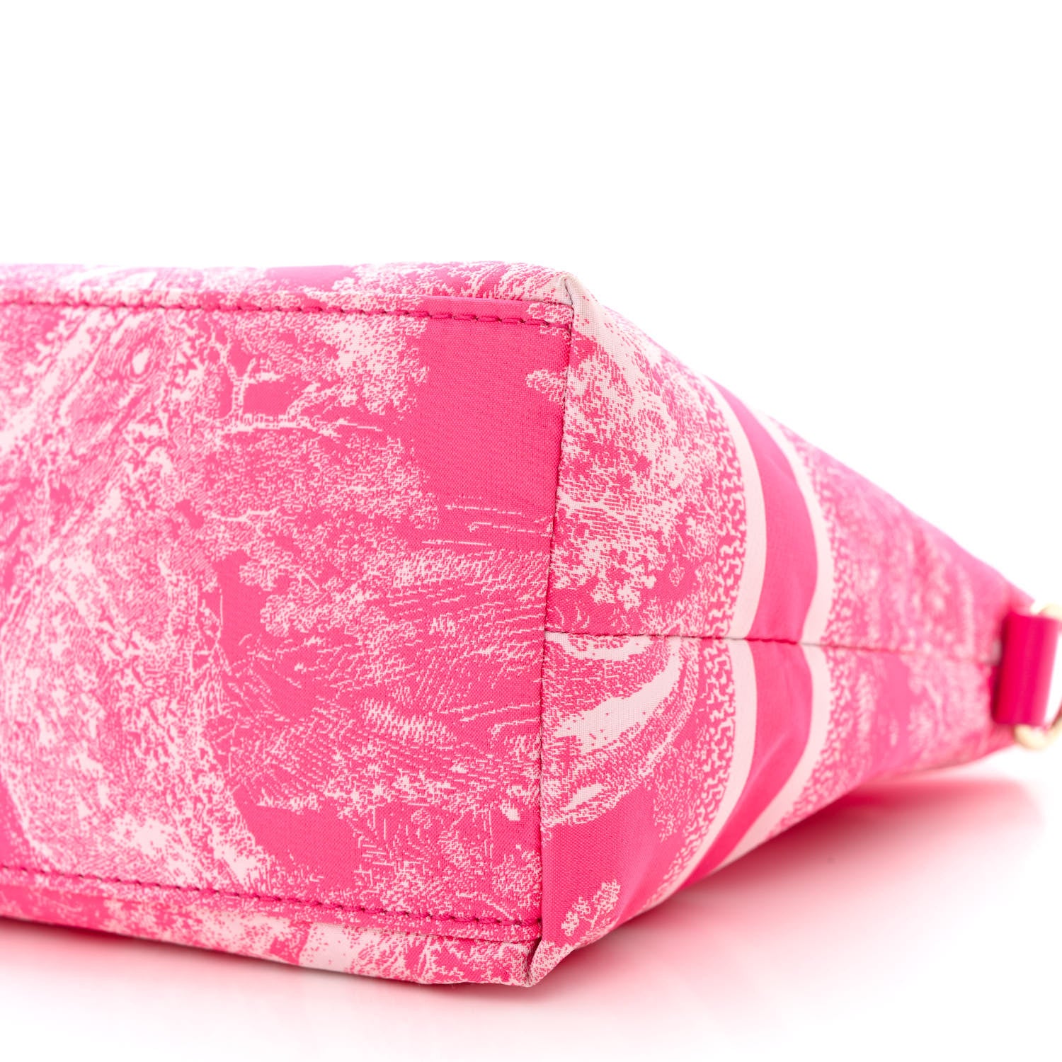 Christian Dior Canvas De Jouy Diortravel Nomad Pouch Pink 10 of 11