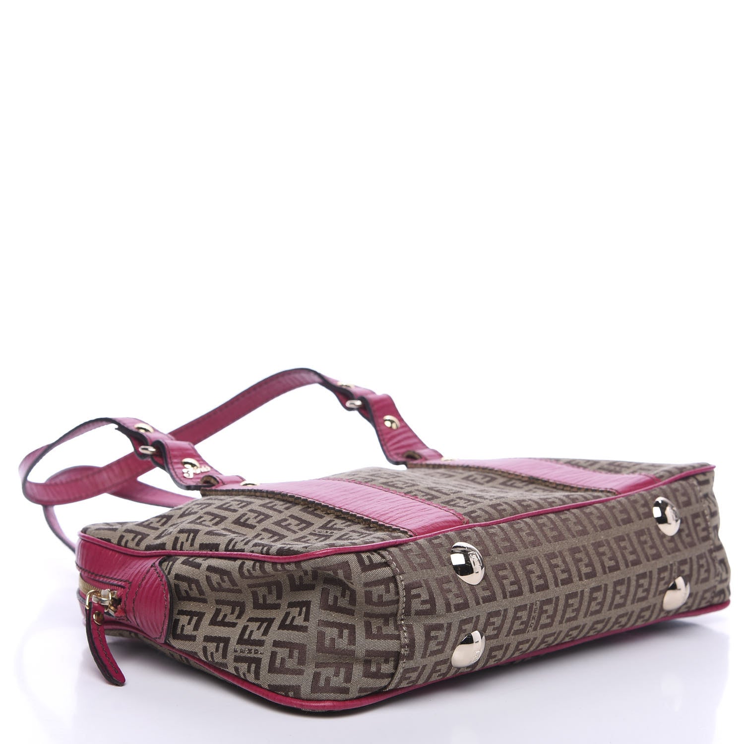 Fendi Zucchino Boston Pink 3 of 12
