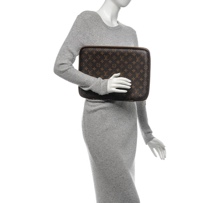 Louis Vuitton Monogram 13 Inch Laptop Sleeve 2 of 7