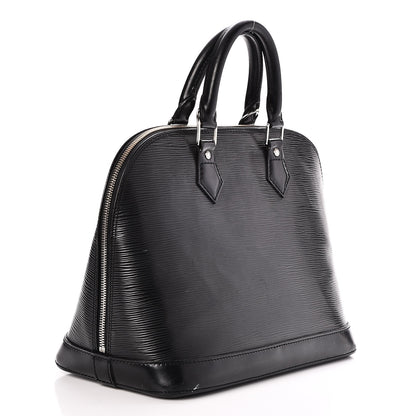 Louis Vuitton Epi Alma PM Black 3 of 8