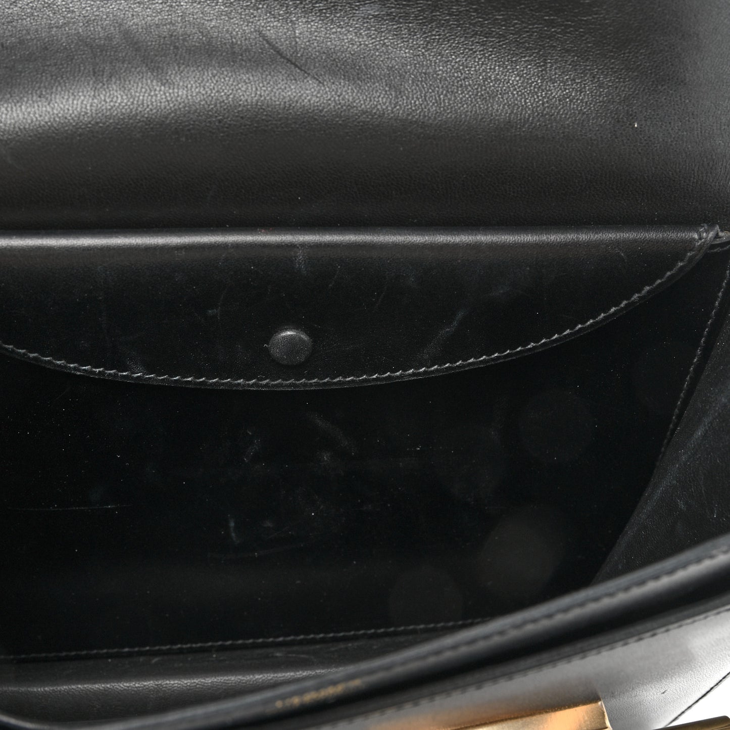 Box Verrou Clutch Black