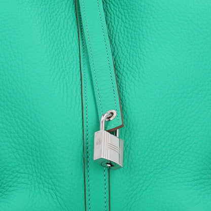Hermes Taurillon Clemence Picotin Lock 22 MM Menthe 8 of 10