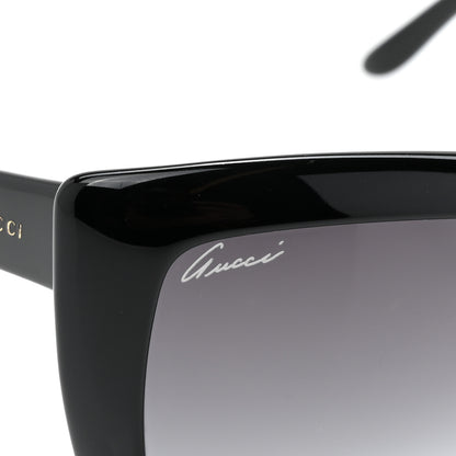 Gucci Acetate Cat Eye Sunglasses 3585/S Black 7 of 8