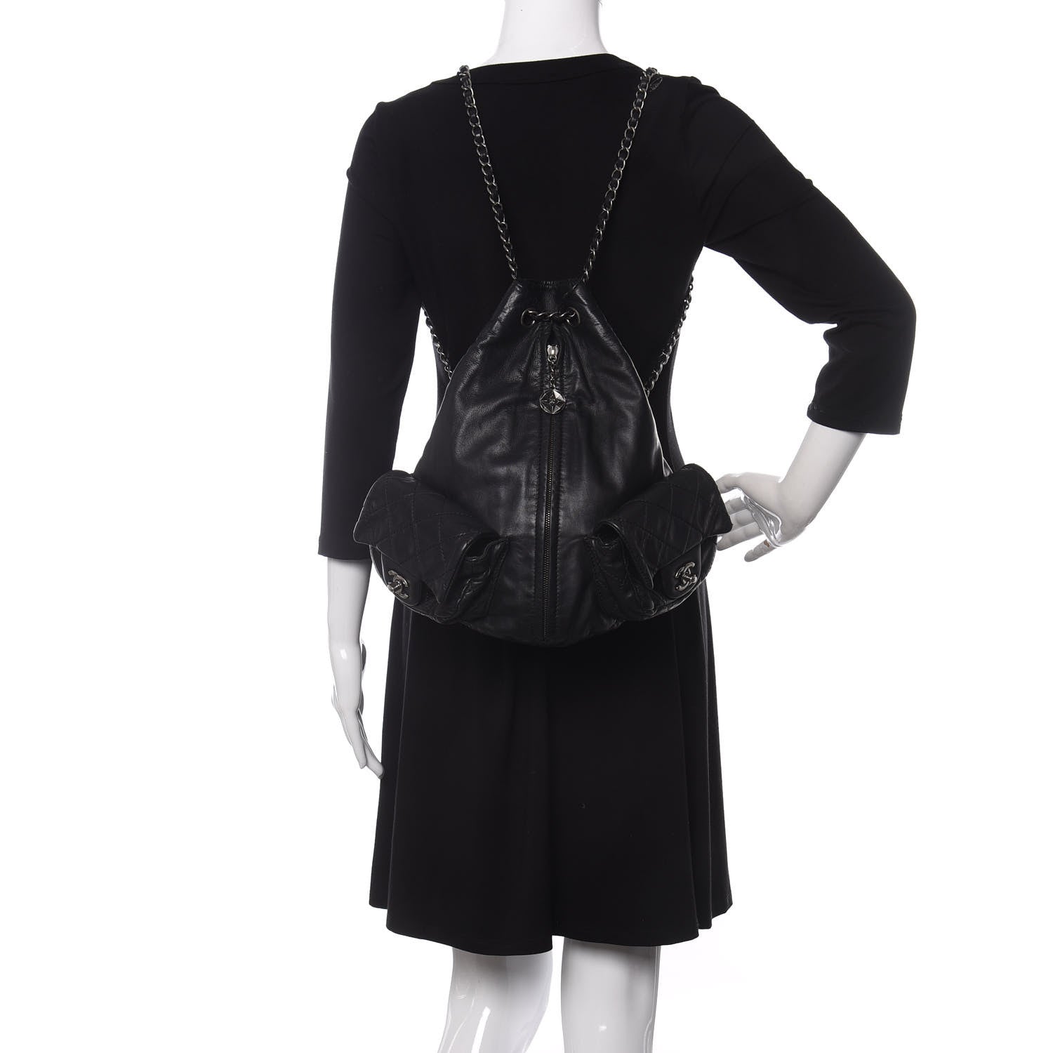 Chanel Calfskin Large Backpack Is Back Black 2 of 10
