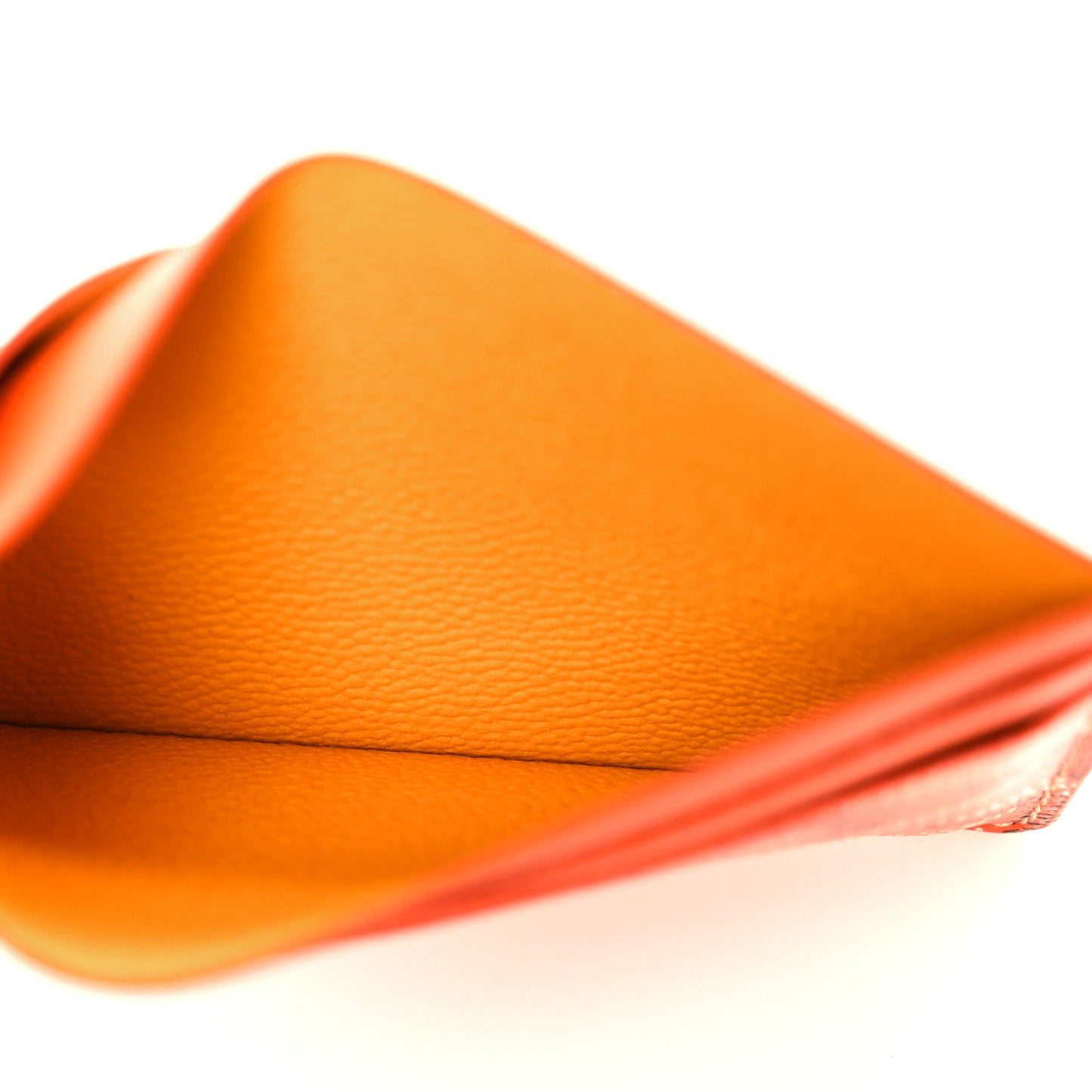 Goyardine Saint Sulpice Card Holder Orange