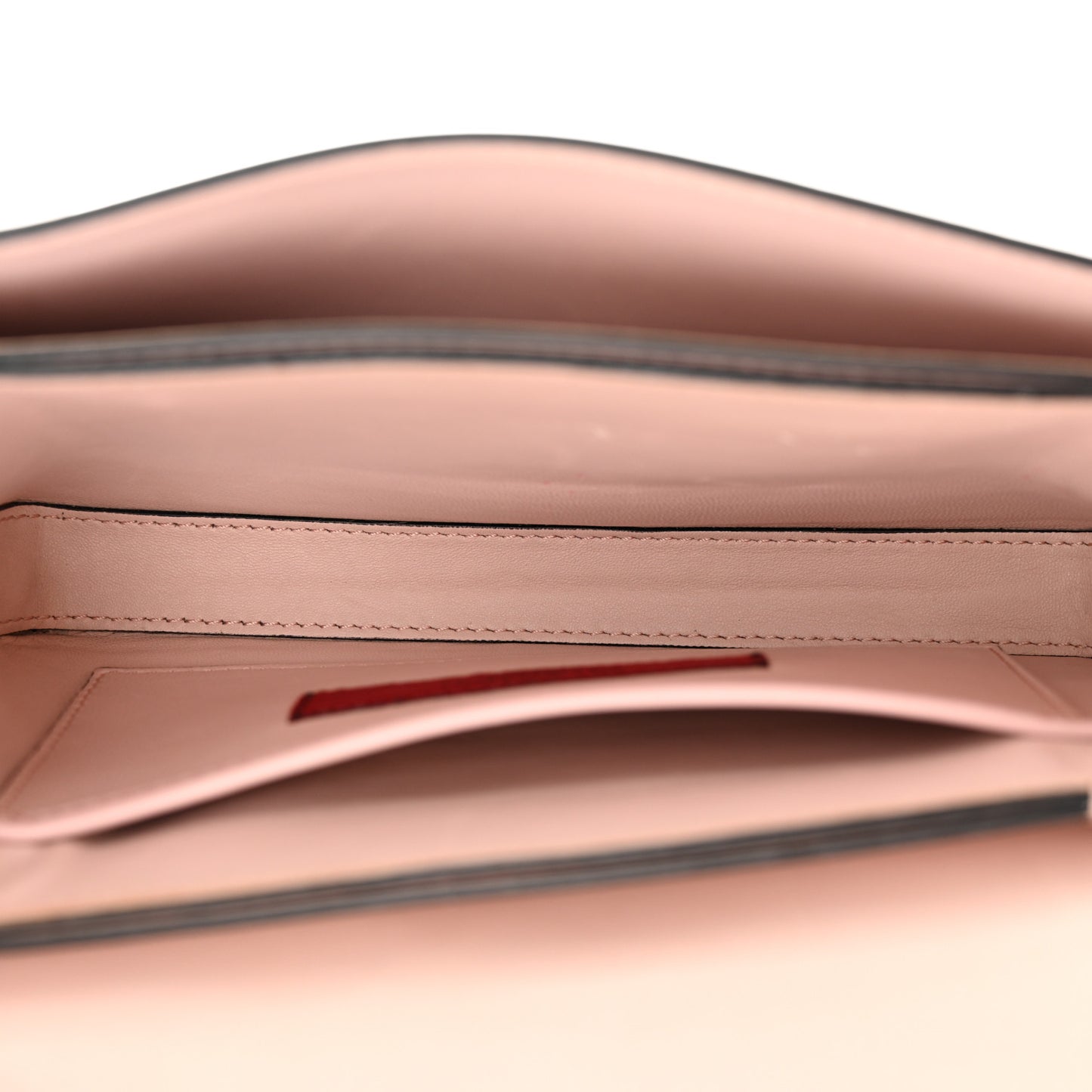 Vitello Rockstud Cabana Shoulder Bag Water Rose