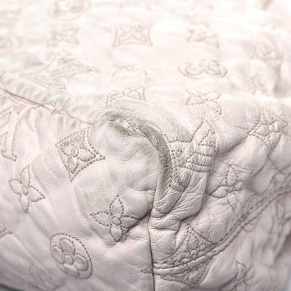Louis Vuitton Lambskin Olympe Stratus PM Ecru 20 of 34