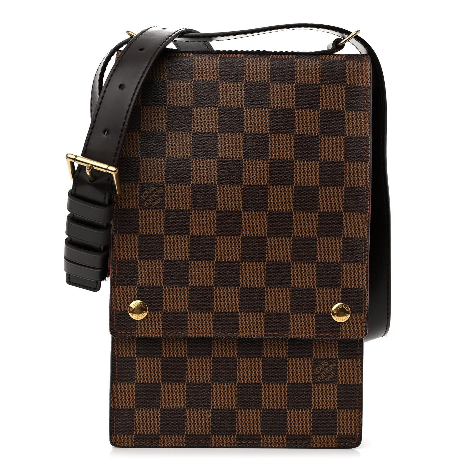 Louis Vuitton Damier Ebene Portobello Travel Shoulder Bag 1 of 9