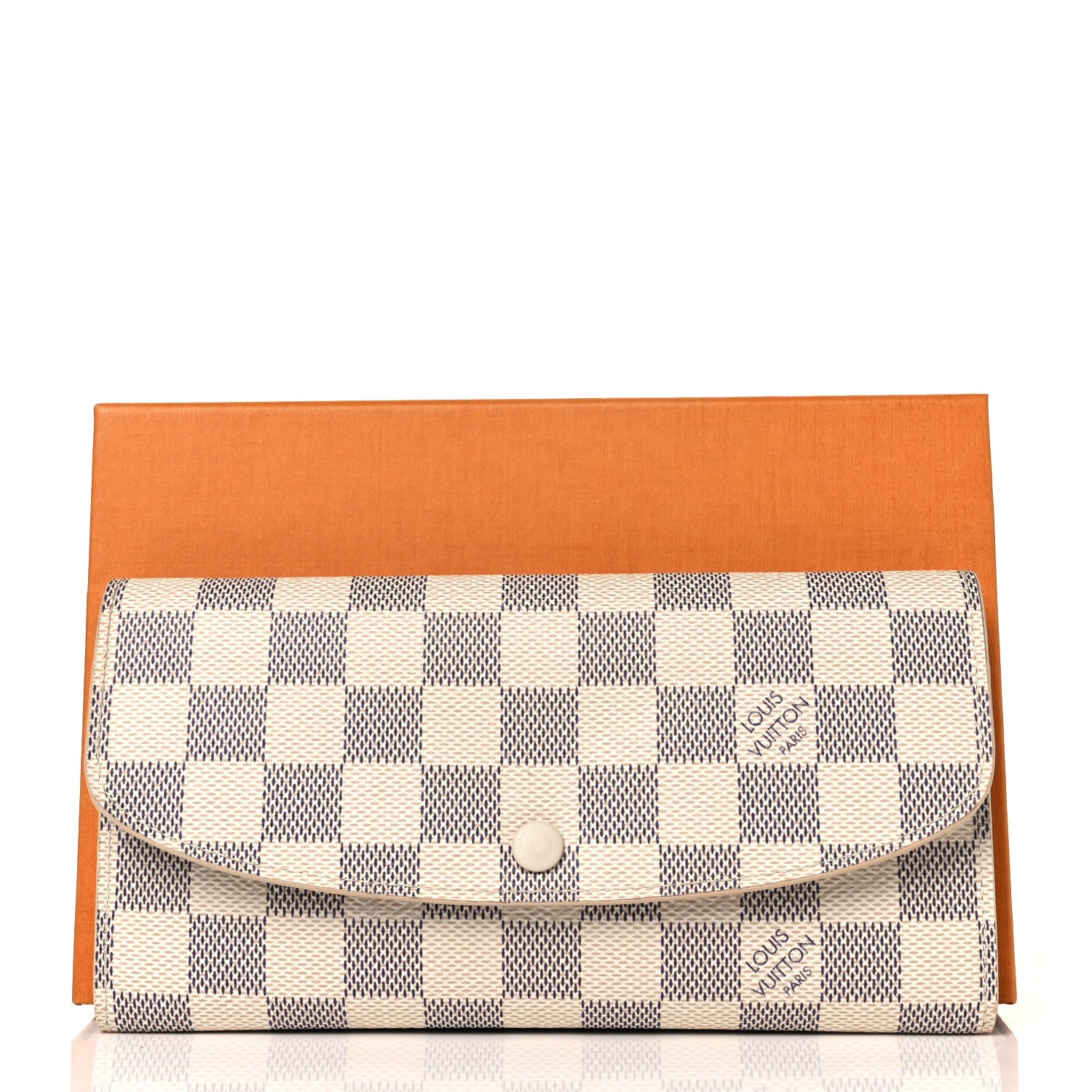 Louis Vuitton Damier Azur Emilie Wallet 9 of 9