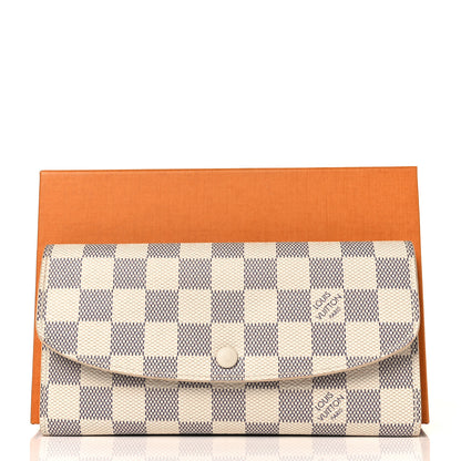 Louis Vuitton Damier Azur Emilie Wallet 9 of 9