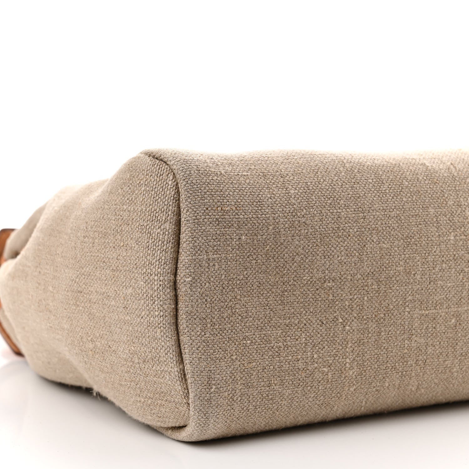 Hermes Toile De Camp Vache Hunter Herbag Zip Retourne 31 PM Ficelle Naturel 9 of 13