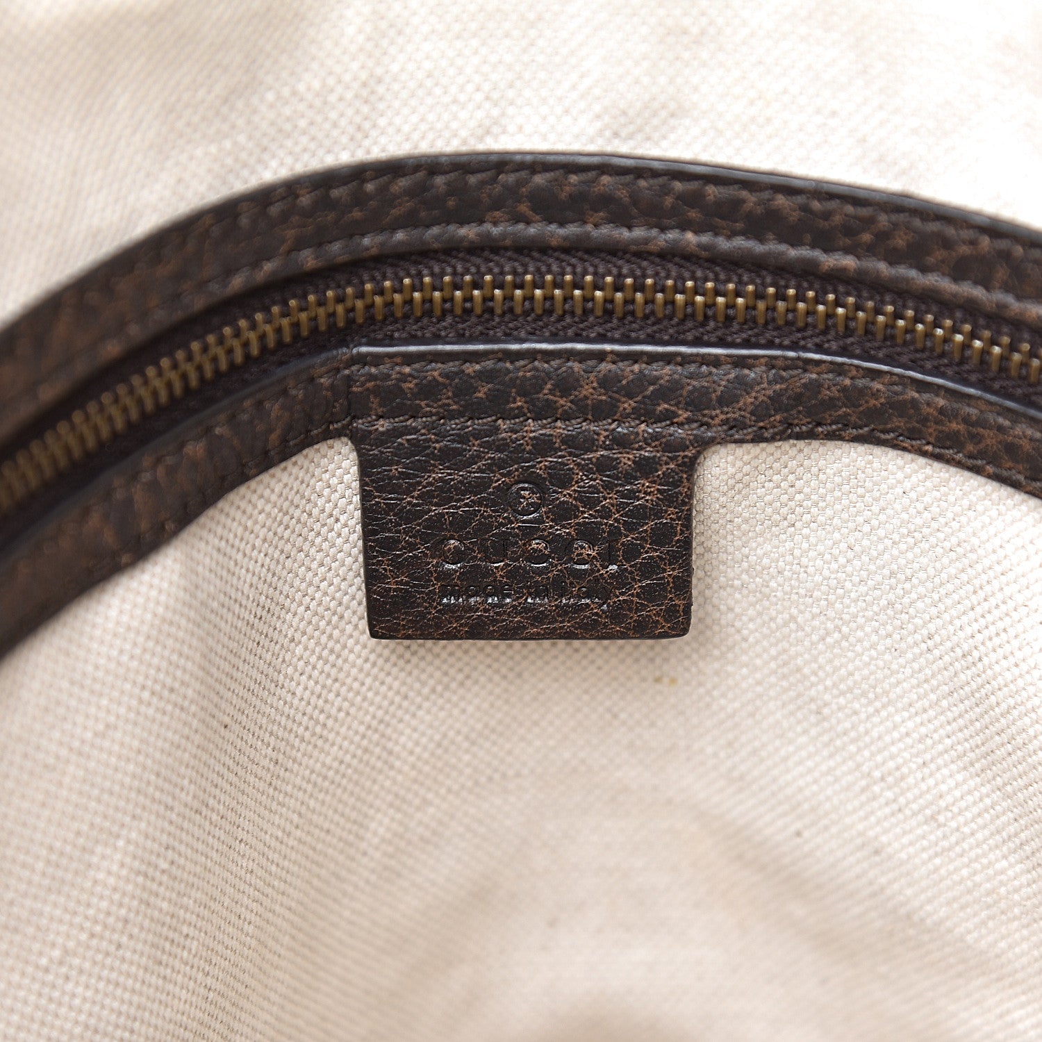 Gucci Monogram Laidback Crafty Dome Satchel Dark Brown 7 of 10