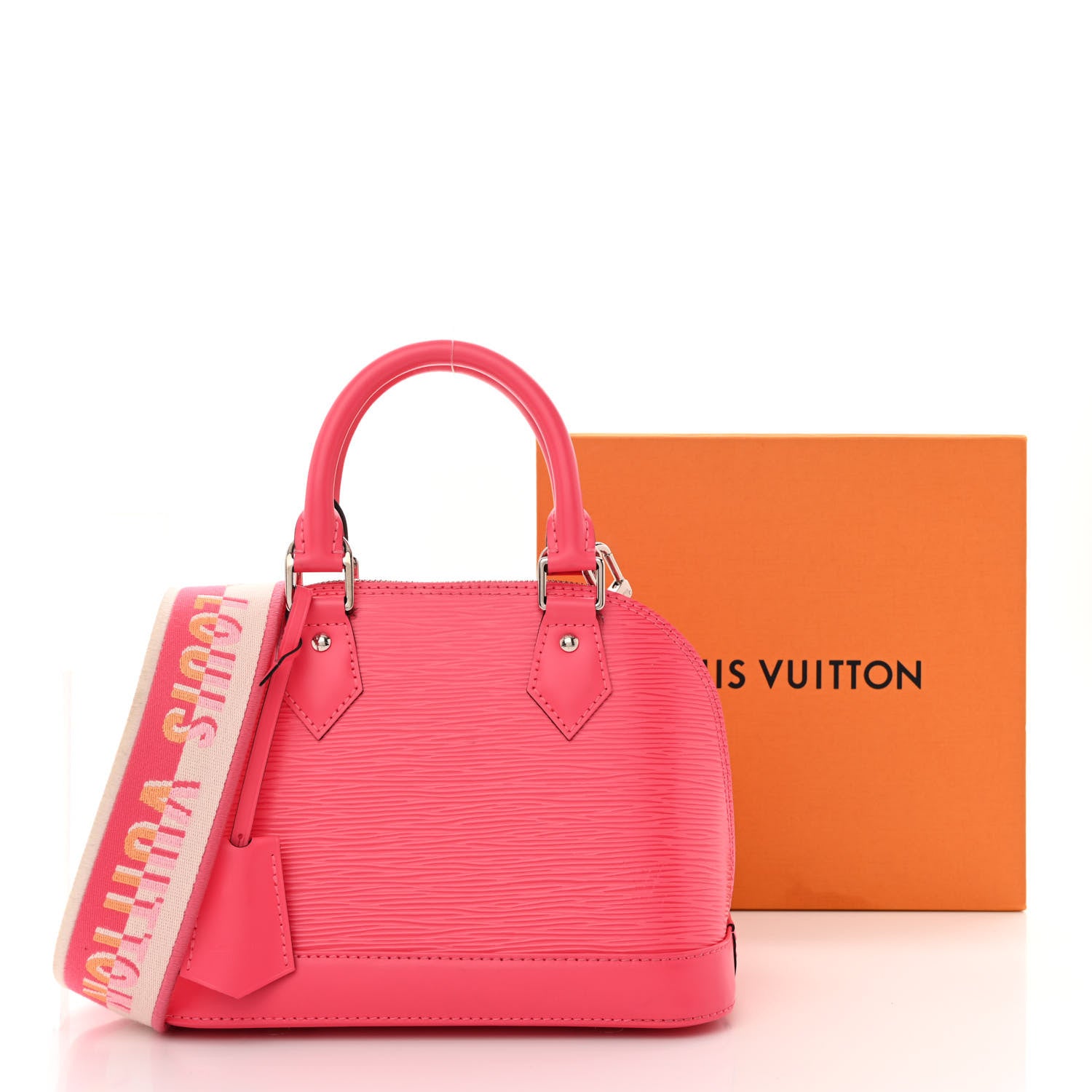 Louis Vuitton Epi Jacquard Alma BB Dragon Fruit 16 of 16