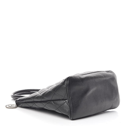 Chanel Caviar Quilted Medallion Tote Black 4 of 12