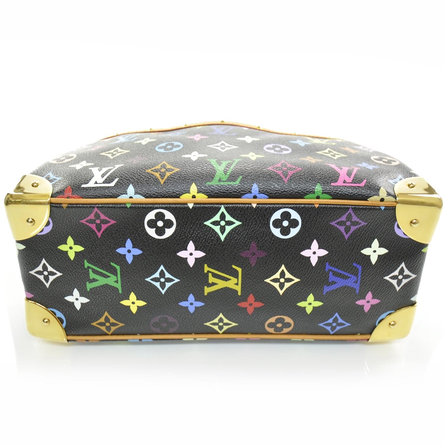 Louis Vuitton Monogram Multicolor Trouville Black 4 of 9
