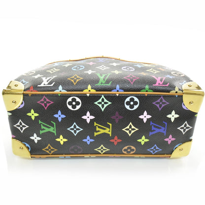 Louis Vuitton Monogram Multicolor Trouville Black 4 of 9