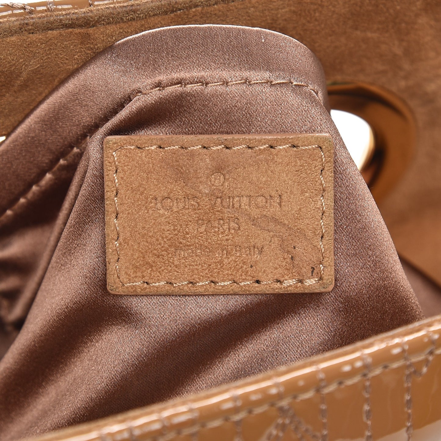 Suede Monogram Motard Afterdark Clutch Powder