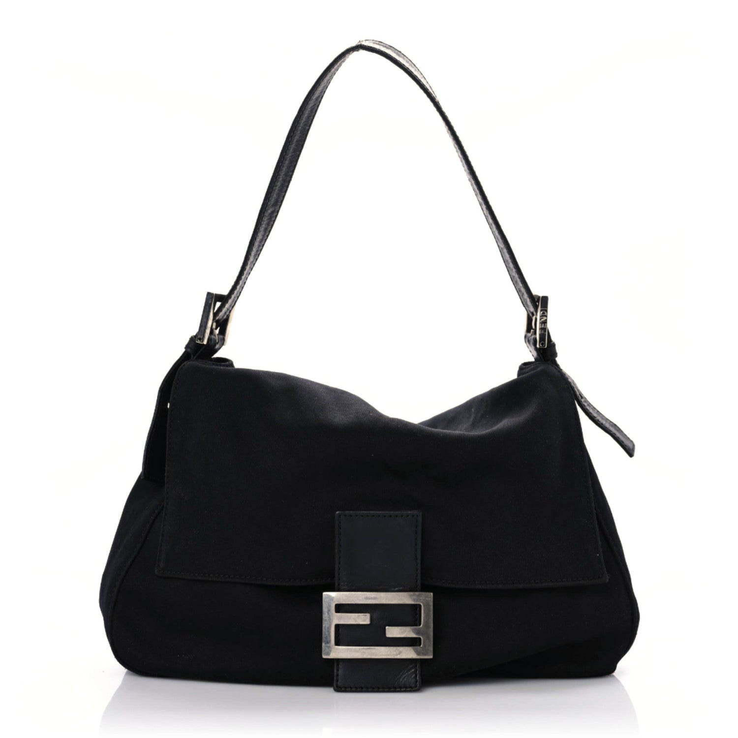 Fendi Neoprene Mama Baguette Black 1 of 18