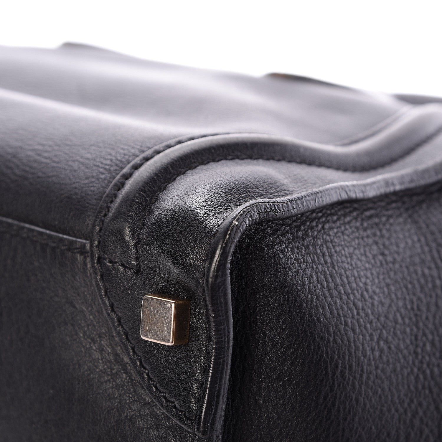 Celine Calfskin Micro Luggage Black 12 of 20