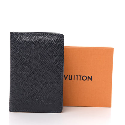 Louis Vuitton Taiga Pocket Organizer NM Blue Marine 6 of 6